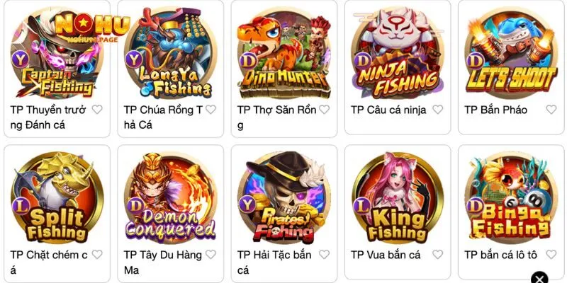 Điểm qua danh sách trò chơi hấp dẫn tại nền tảng